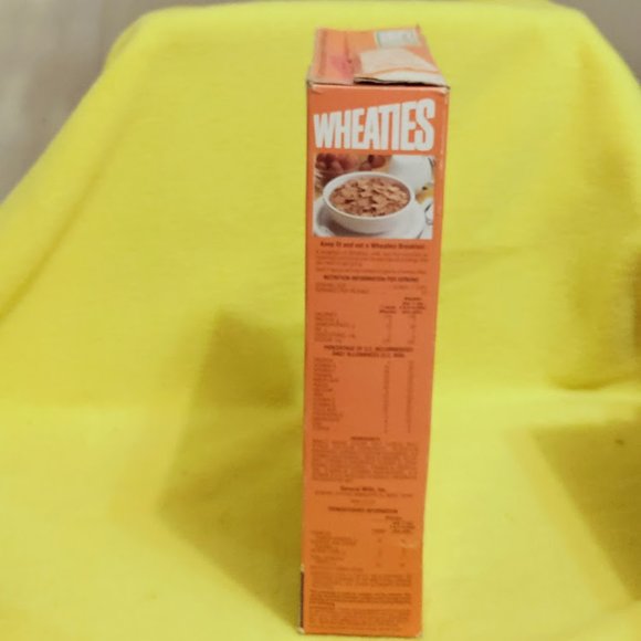 Wheaties Cereal Box Commemorative Edition Edition Walter Payton Chicago Bears - Picture 3 of 7